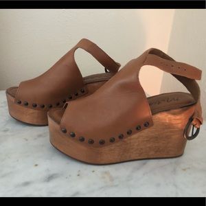 Matisse Tiegs Ankle Strap Platforms